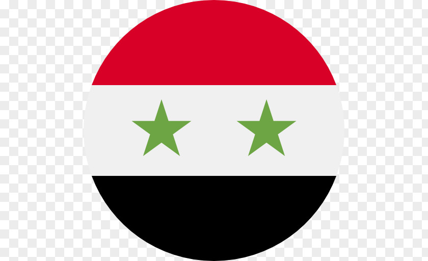 Flag Of Syria Vector Graphics Illustration PNG