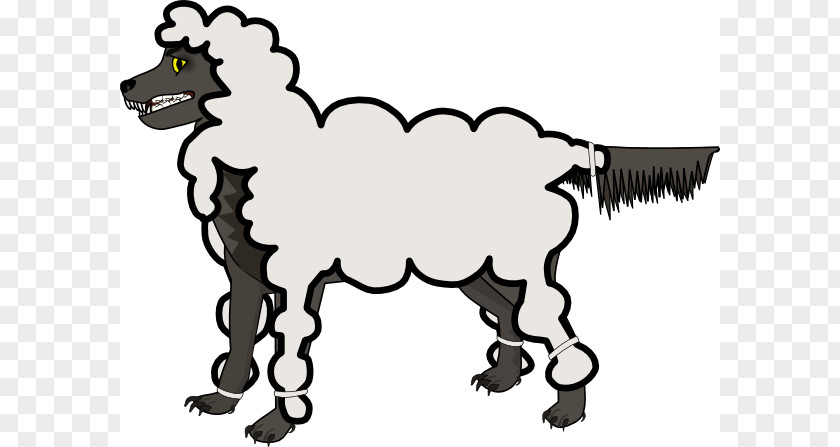 Free Wolf Clipart Gray In Sheeps Clothing Clip Art PNG