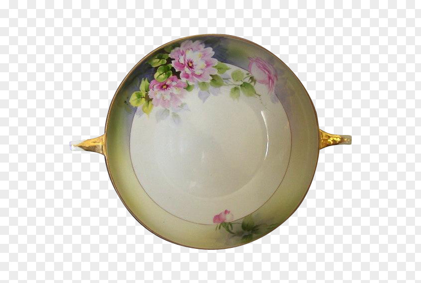 Hand Painted Japanese Bento Plate Saucer Porcelain Cup Tableware PNG