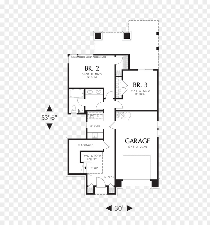 House Floor Plan Cottage PNG