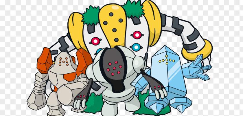 Pokemon Pokémon Omega Ruby And Alpha Sapphire Regirock Registeel Regice Regigigas PNG