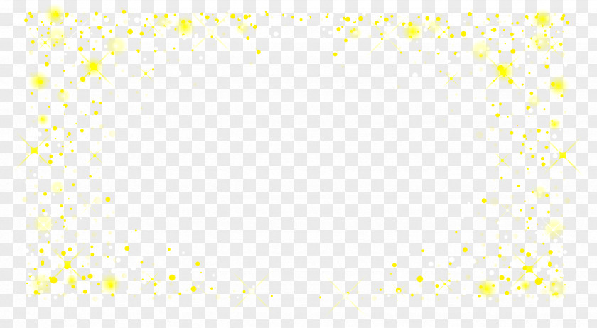 Vector Hand Painted Gold Flashing Stars PNG