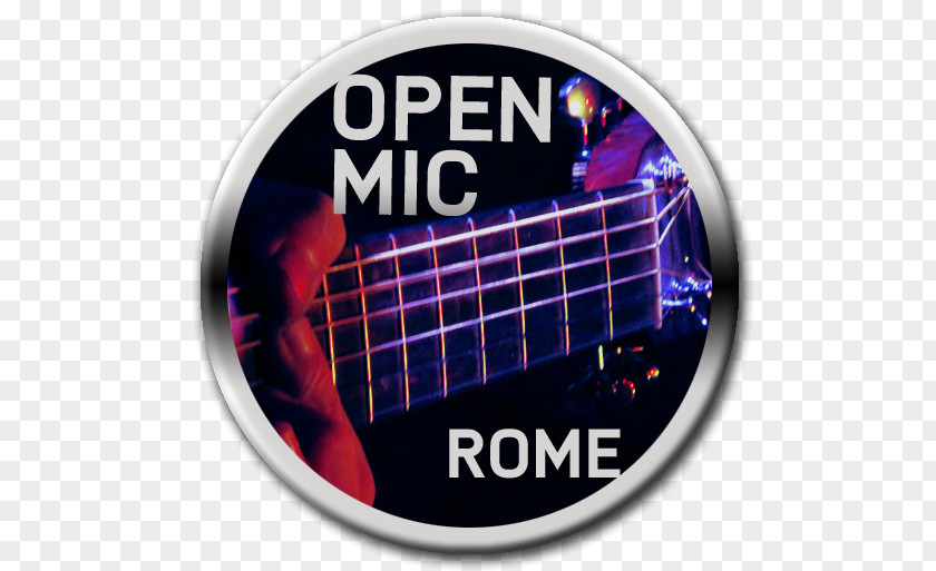 Bass Guitar Open Mic Rome Acoustic Roma Italia PNG