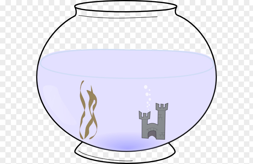 Fish Tank Goldfish Bowl Clip Art PNG