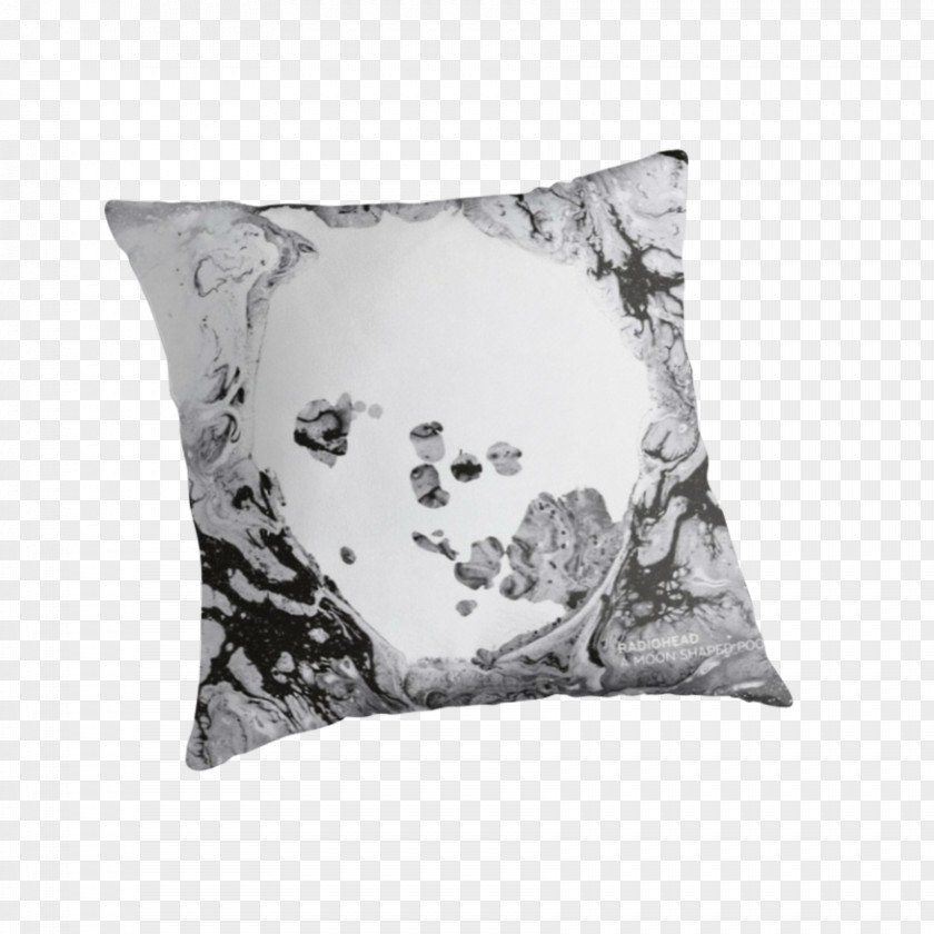 Pillow A Moon Shaped Pool Throw Pillows Cushion Radiohead PNG