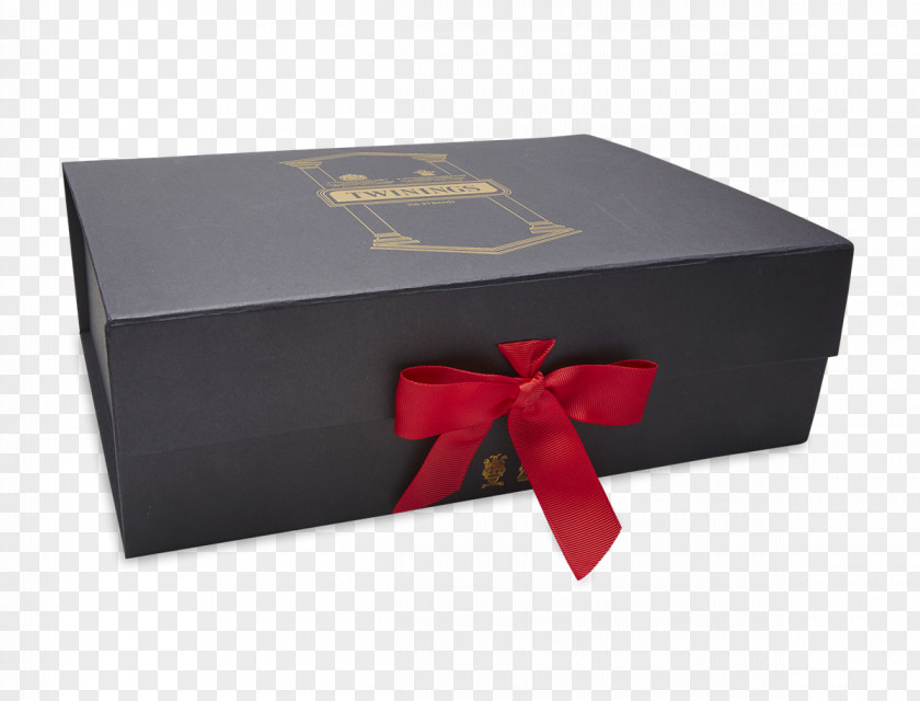 Red Gift Box Decorative Ribbon Tea PNG