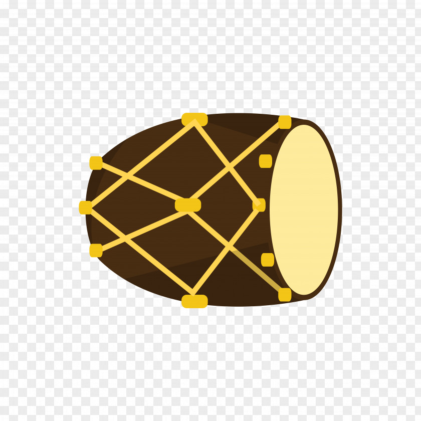 Vector Flat Tribal Drums Drum Icon PNG