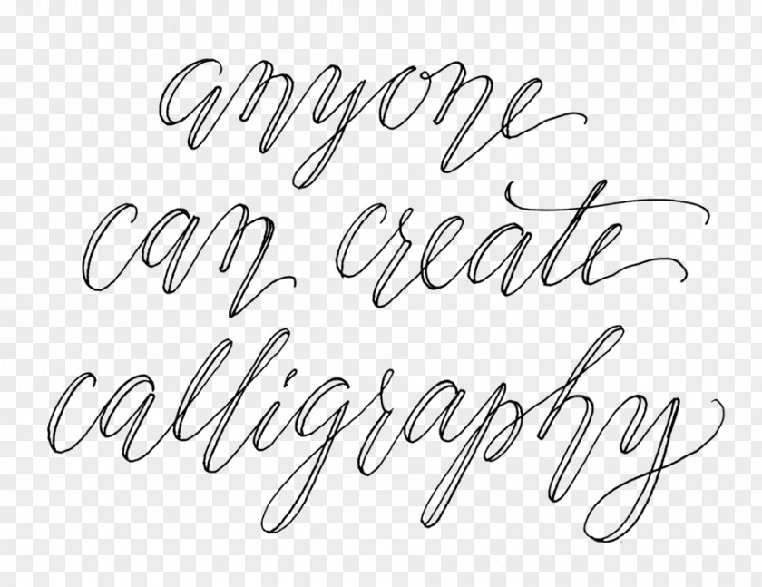 Calligraphy Alphabet Cursive Font Handwriting Tutorial PNG