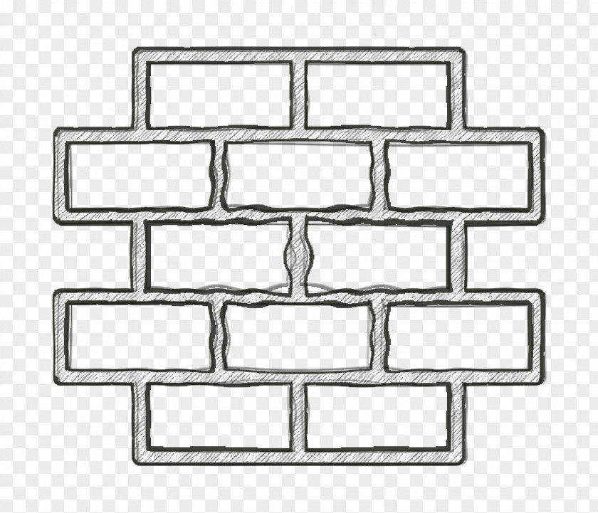 Construction Icon Brickwall Brick PNG