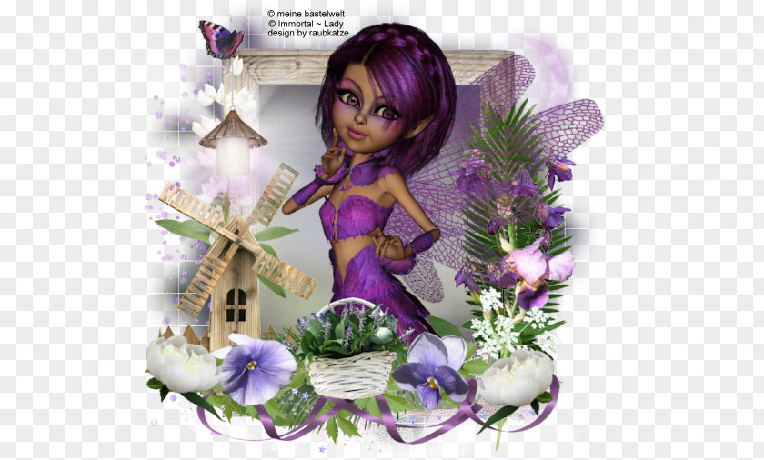 Fairy Doll Flower PNG