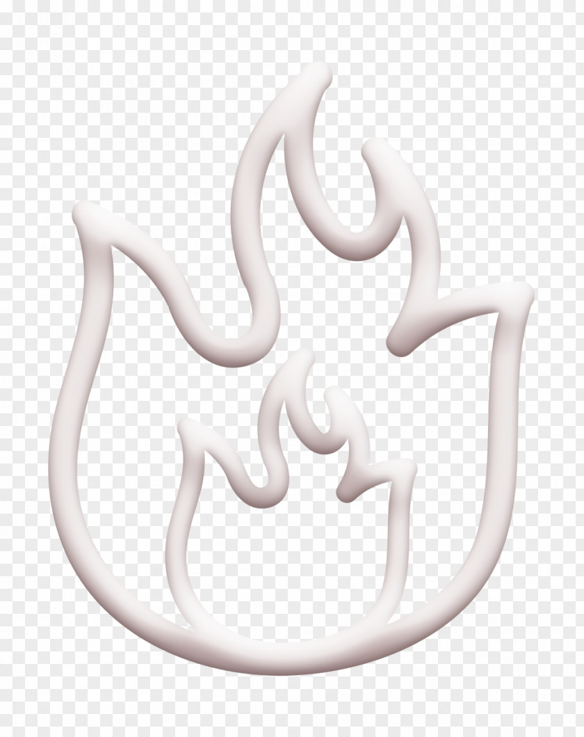 Fire Icon Shapes Hand Drawn PNG