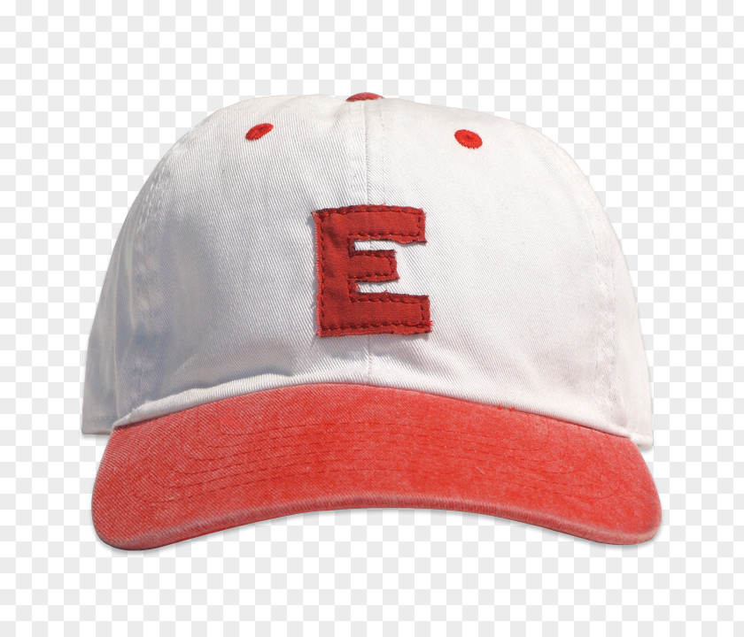 Letter E Baseball Cap Headgear Hat Red PNG