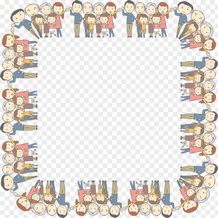Well Packed Child Family Clip Art PNG