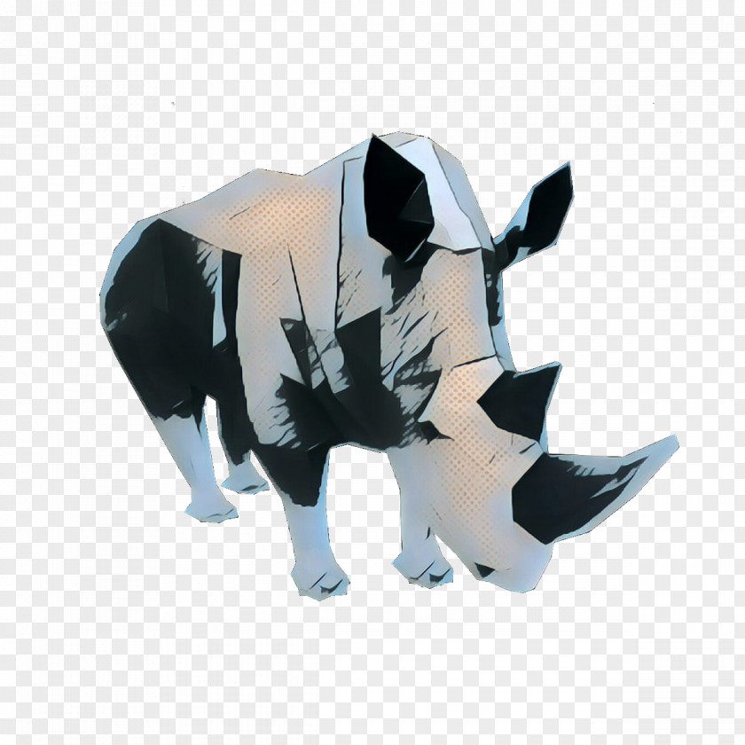 Dairy Cow Boar Pop Art Retro Vintage PNG