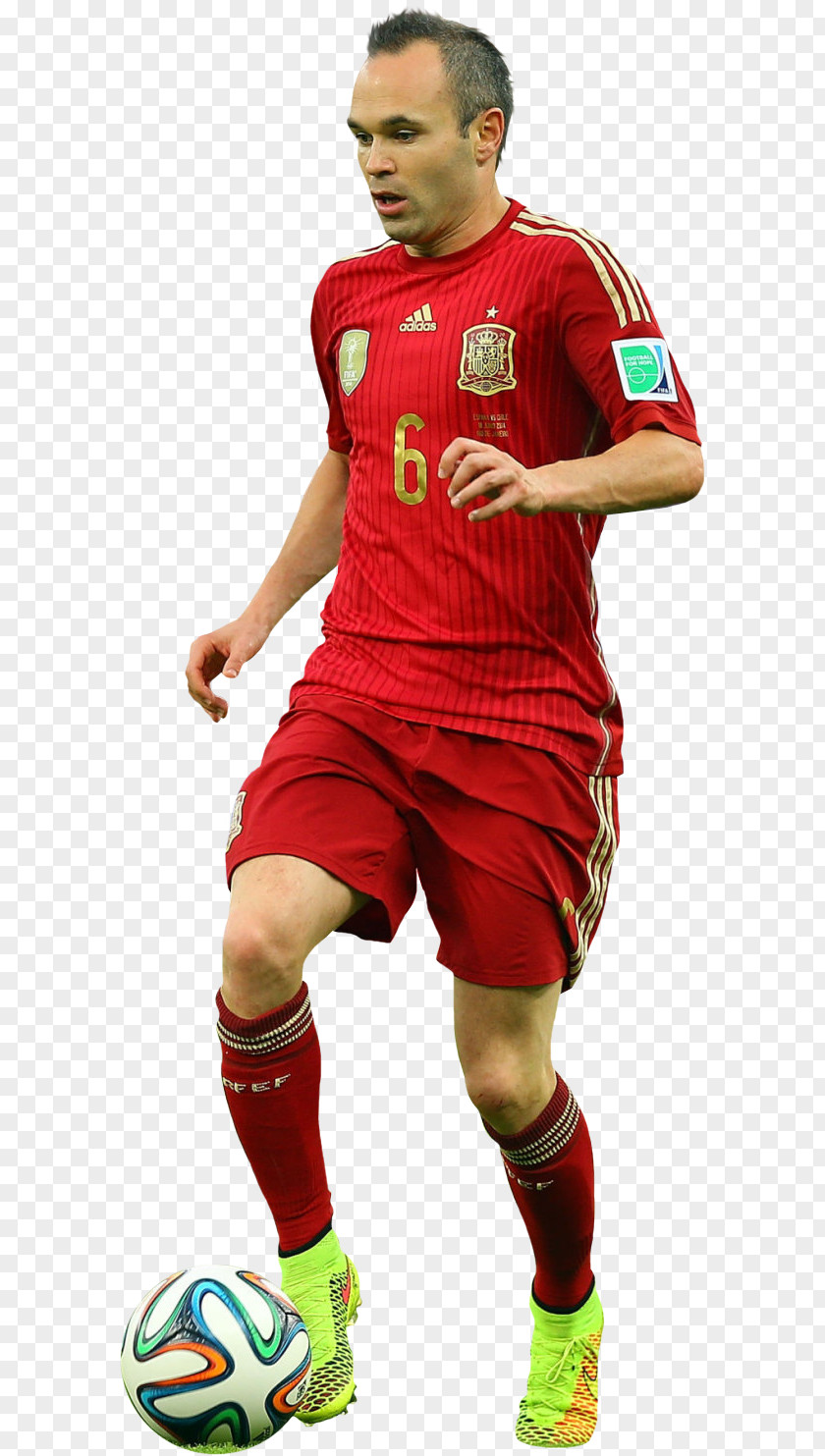 Fc Barcelona Andrés Iniesta Spain National Football Team FC Rendering PNG