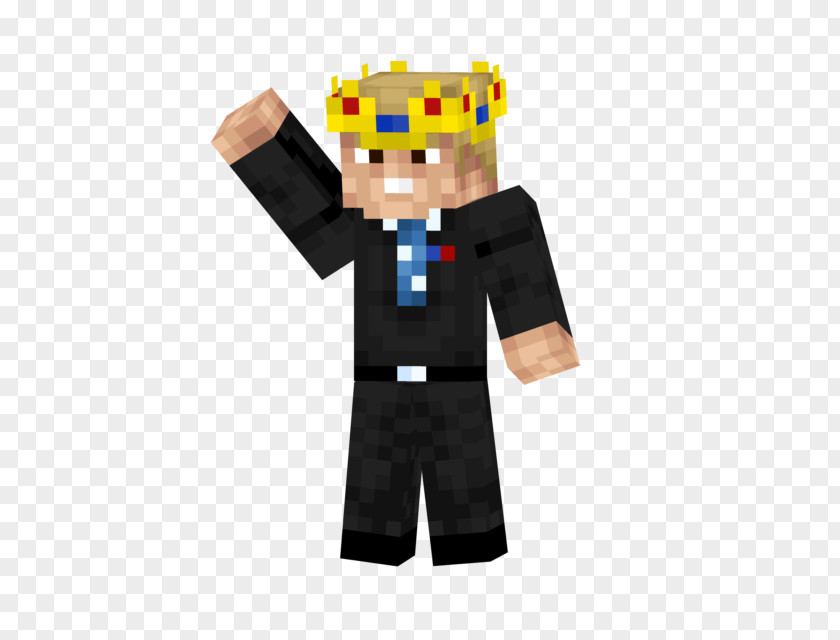 King Skin Minecraft Outerwear Sleeve PNG