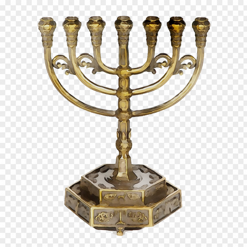 Menorah Holy Land Gifts Judaism Anointing Oil PNG