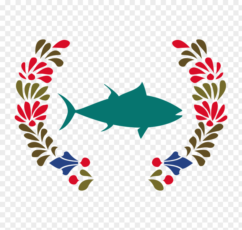 Text Sticker Oval Thunnus Atlantic Bluefin Tuna PNG