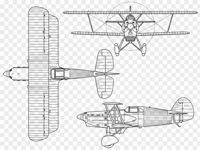 Avion Avia B-534 B.35 Airplane Czechoslovakia Aircraft PNG