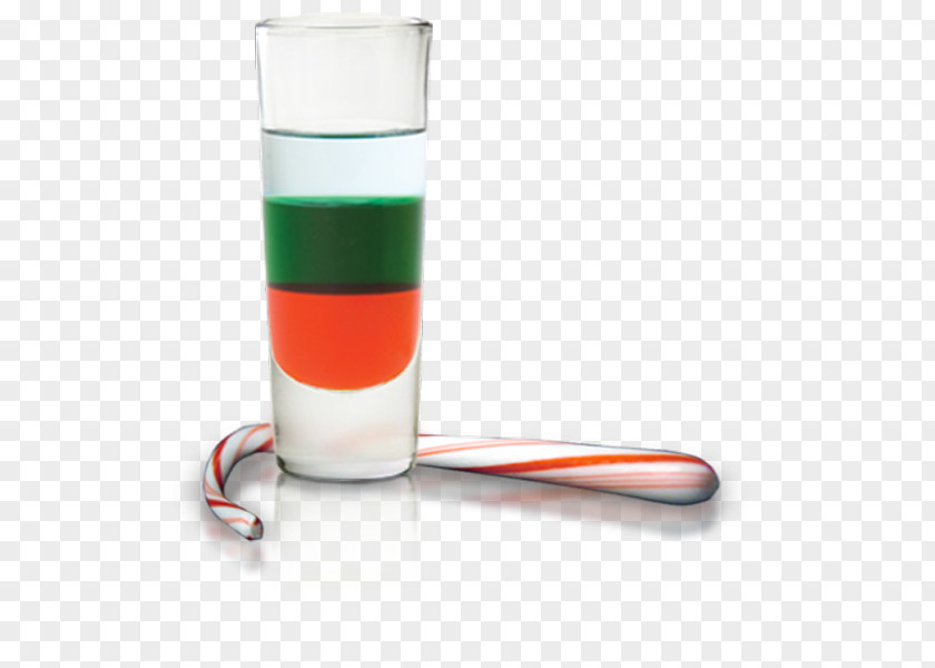 Cocktail Candy Cane Irish Flag Shooter Vodka PNG