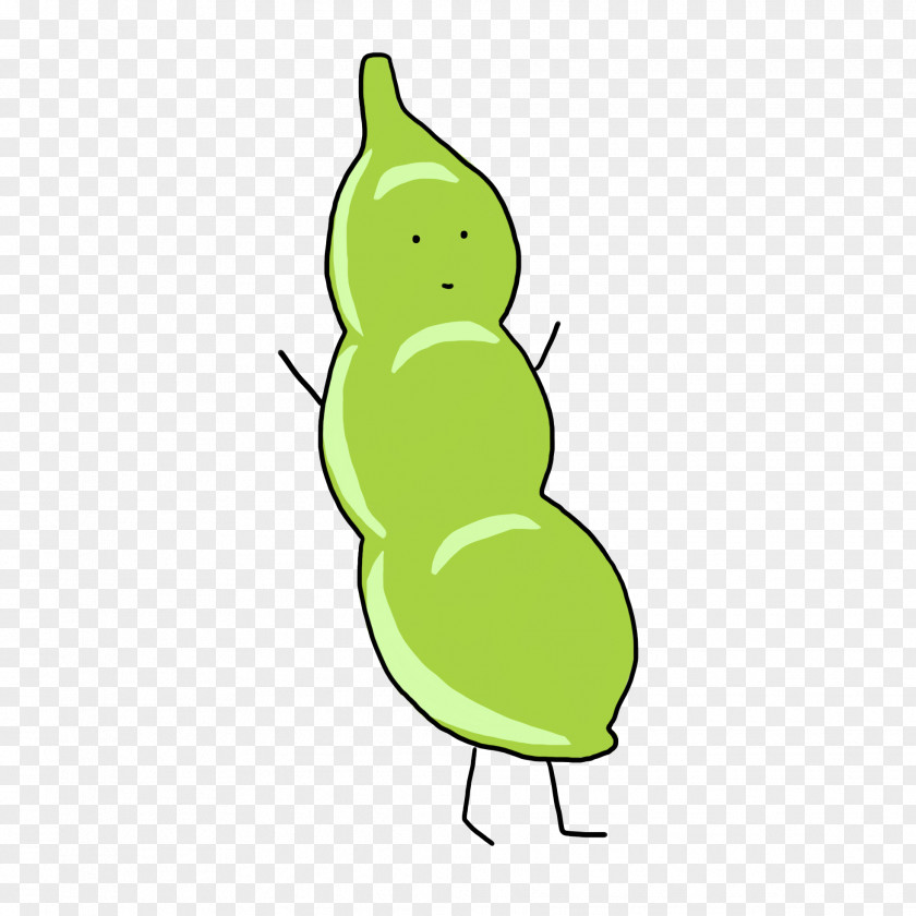Cute Cartoon Peas Soybean Drawing PNG