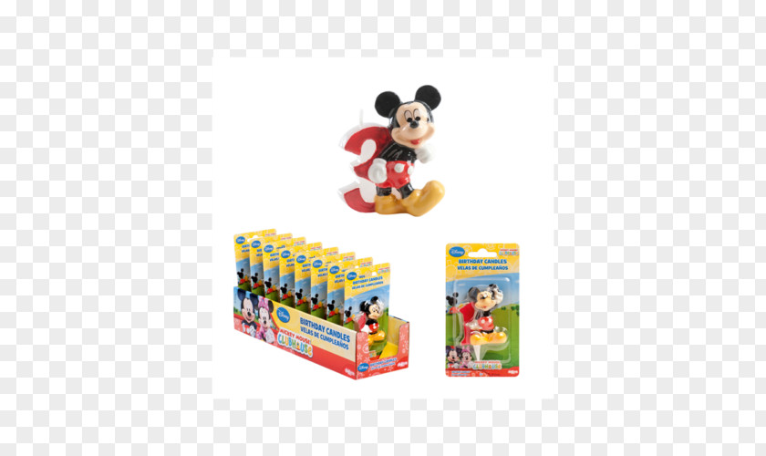 Mickey Mouse Minnie Candle Cake Birthday PNG