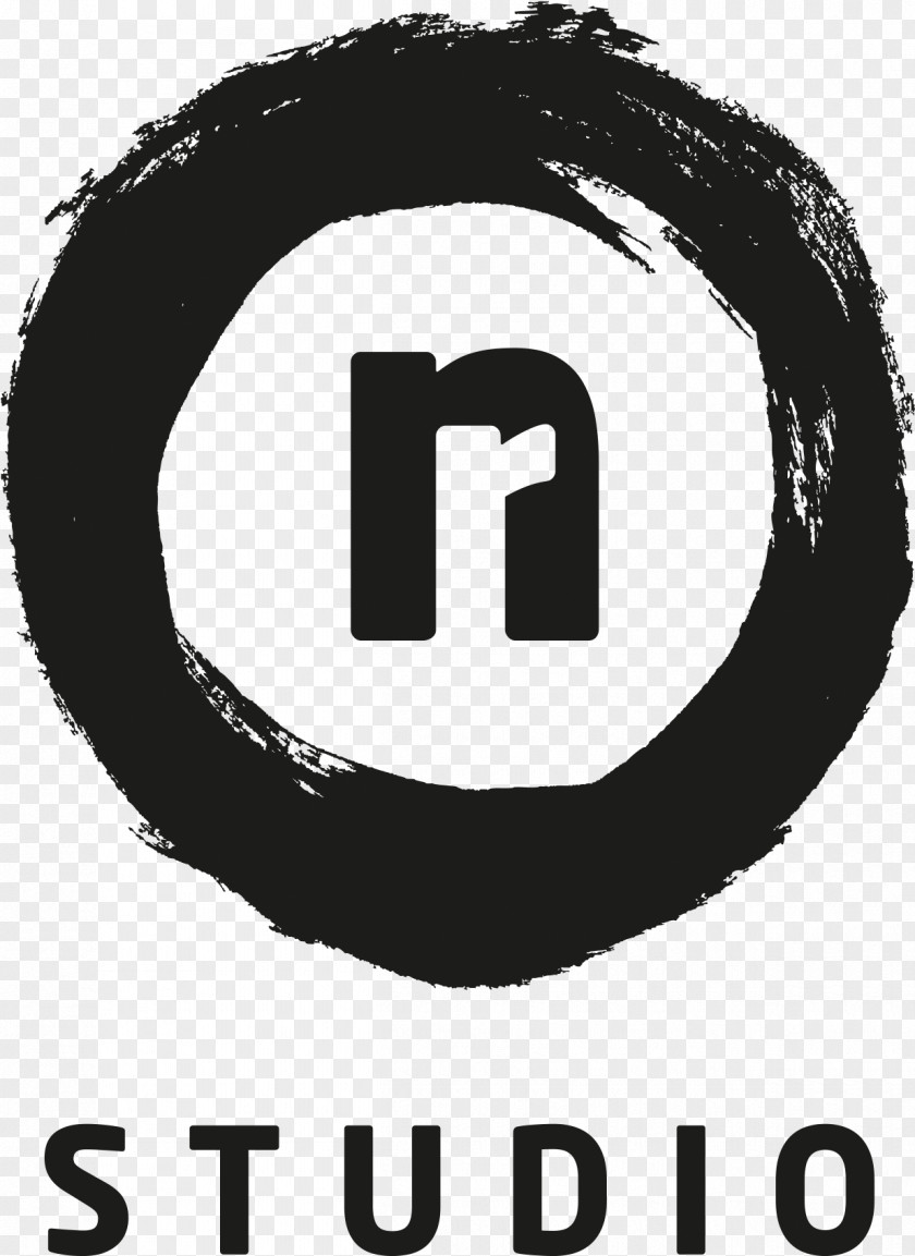 Painting Black Circle Logo Square Abstract Art PNG