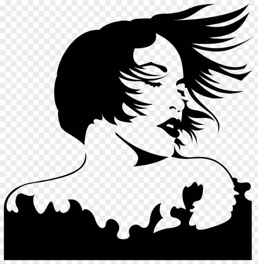 Silhouette Woman Female Clip Art PNG