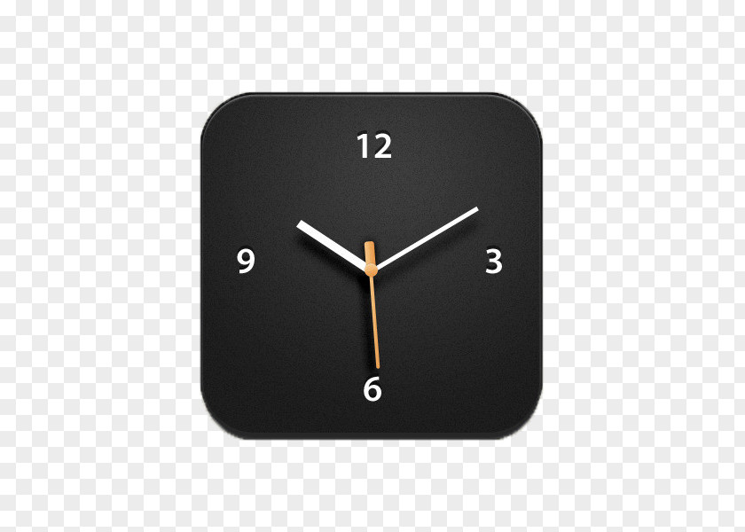 Simple Clock Brand Font PNG
