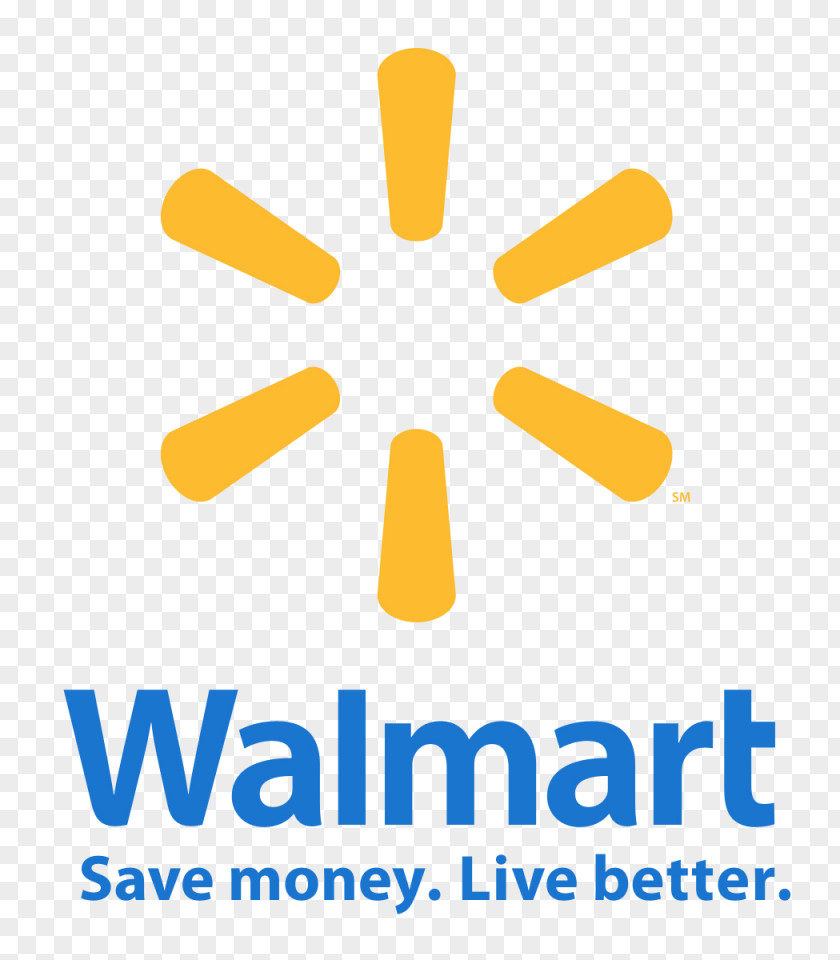Walmart Vertical Logo Advertising Coupon Clip Art PNG