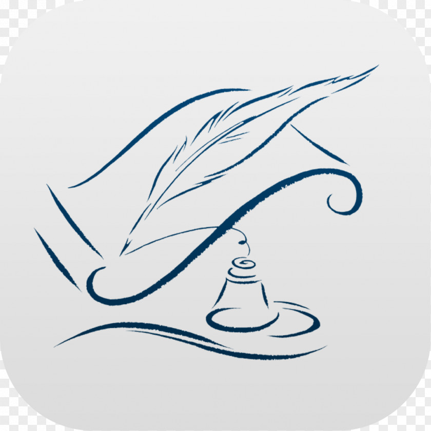Quill Inkwell Fountain Pen Paper PNG