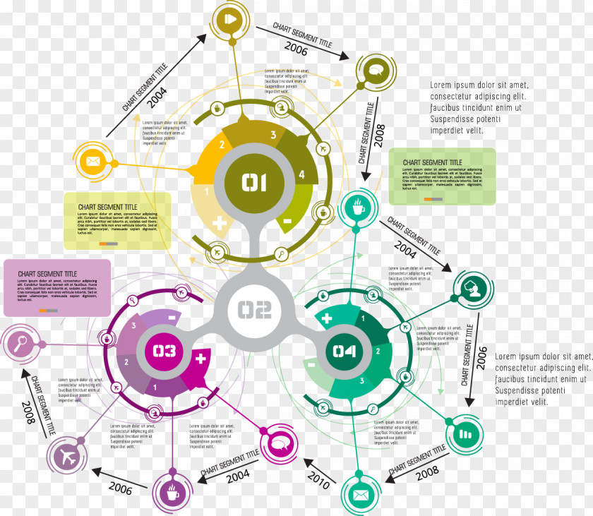 Vector PPT Chart Diagram Infographic Euclidean Illustration PNG