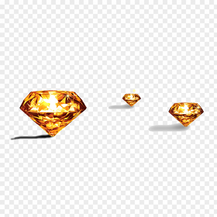 Diamond Yellow PNG
