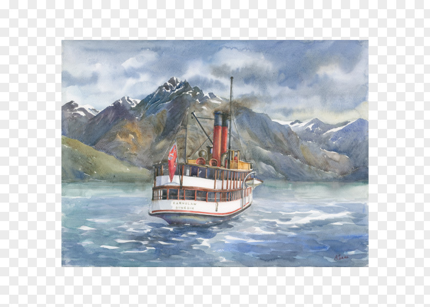 Painting New Zealand Watercolor Paper Art PNG