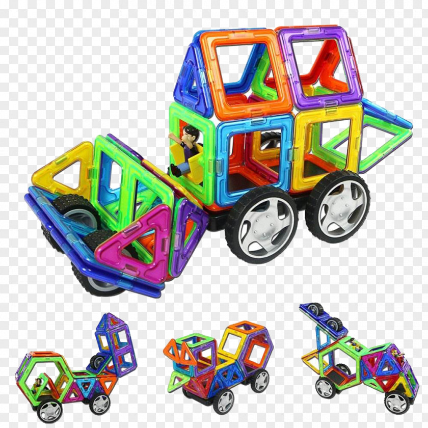 Physical Magnet Chip Free Of Material Jigsaw Puzzle Toy Block Model Car Dangdang PNG