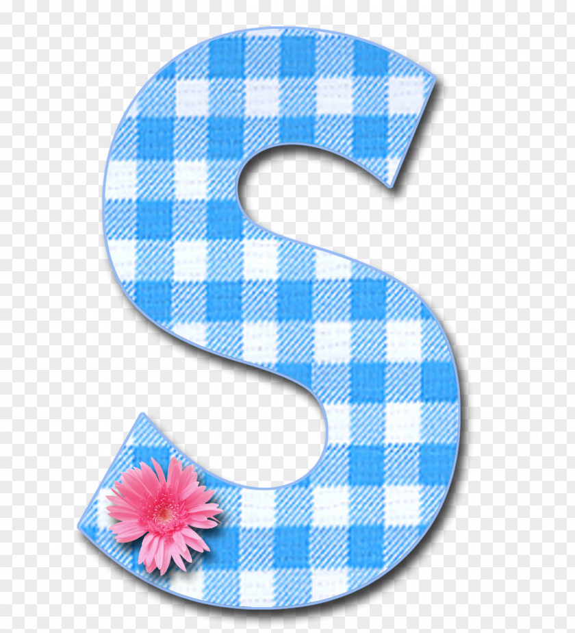 Burning Letter A Blue Alphabet S Gingham PNG