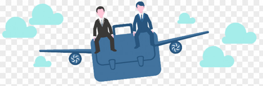 Business People Sitting On The Plane Airplane Clip Art PNG