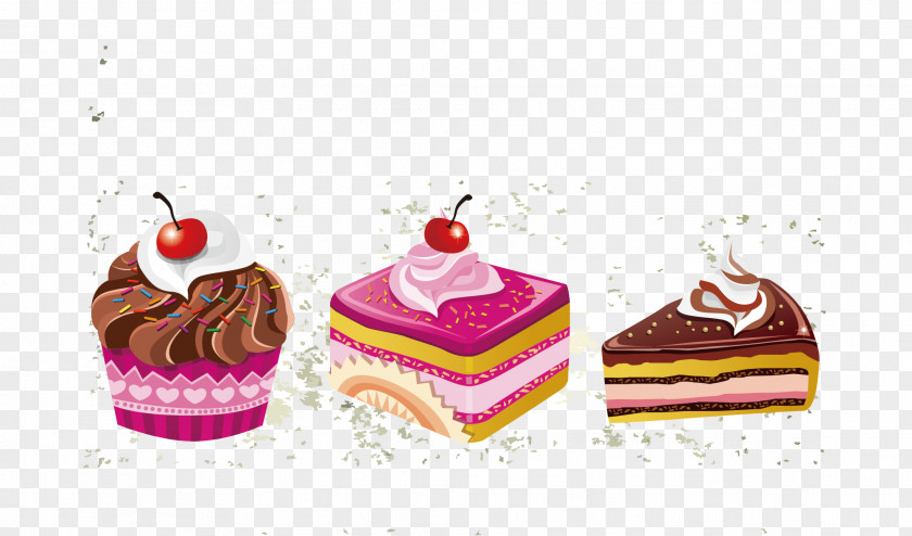 Cake Ice Cream Cupcake Petit Four Bakery PNG