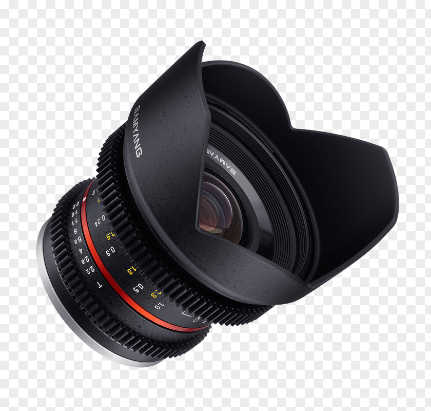 Camera Lens Samyang 12mm F2.8 ED AS NCS Fish-eye Optics Micro Four Thirds System Wide-Angle F/2.0 CS PNG