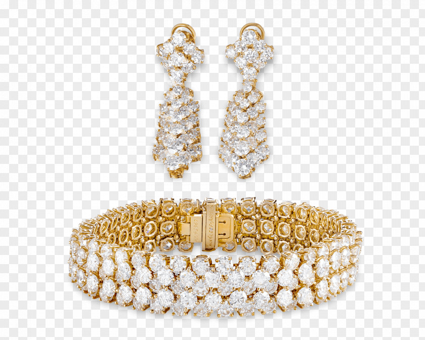 Jewellery Earring Pearl Van Cleef & Arpels Gold PNG
