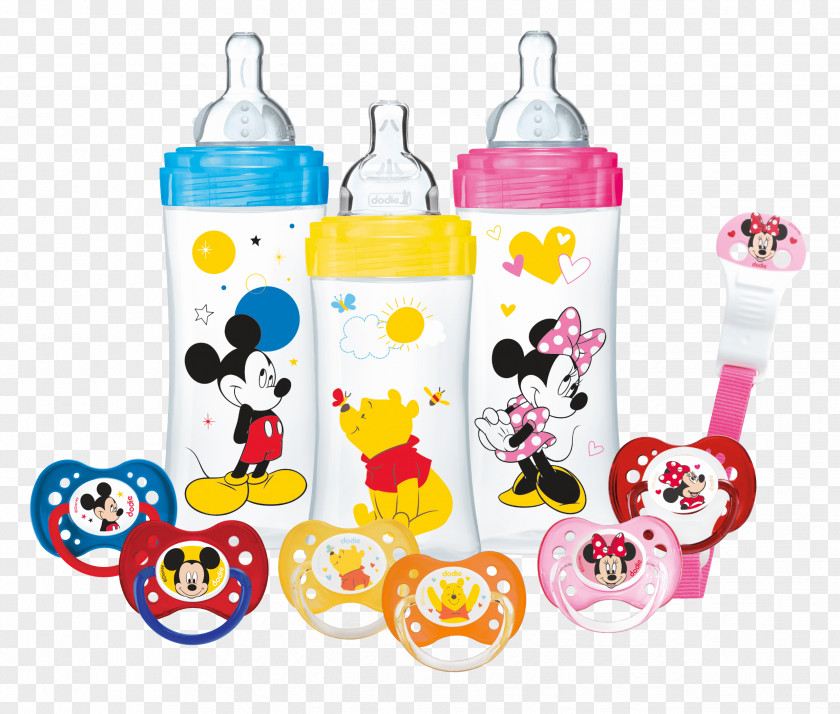 Lot Baby Bottles Lollipop Child Pacifier Mickey Mouse PNG