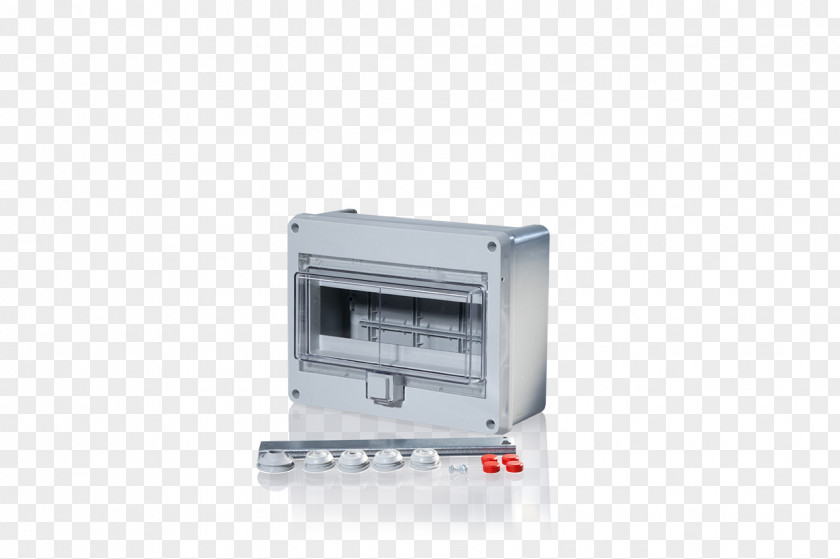 Module Electrical Enclosure Distribution Board Cable Entry System Feuchtraum DIN Rail PNG