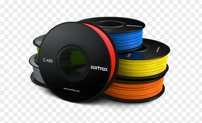 Printer 3D Printing Filament Zortrax Z-ABS ABS Plastic Printers PNG
