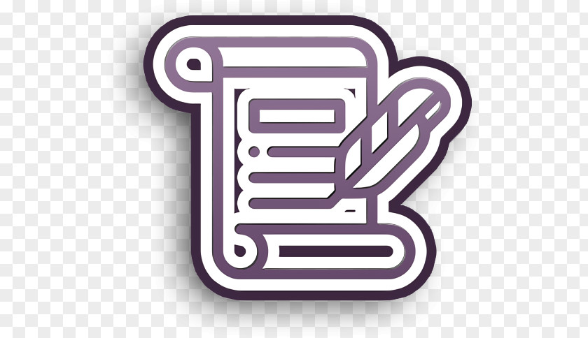 Scroll Icon Literature Paper PNG