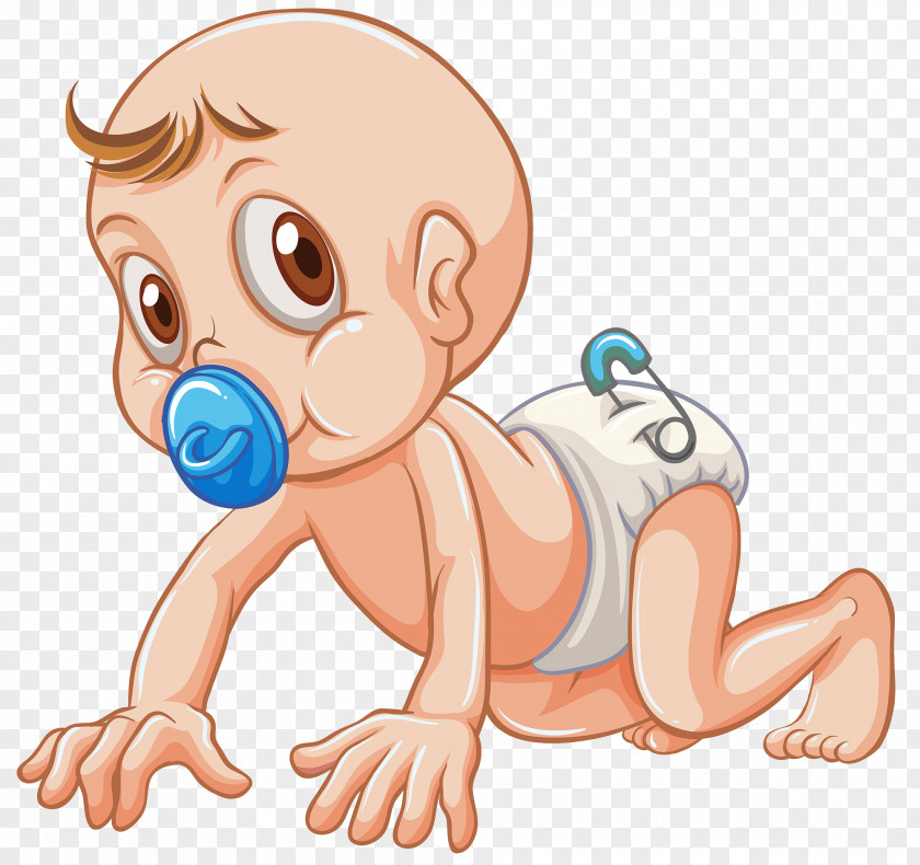 Baby Infant Drawing Pacifier Illustration PNG