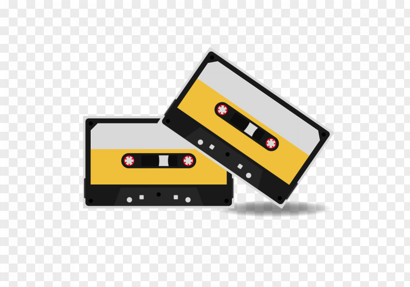 Cassette Compact Magnetic Tape PNG