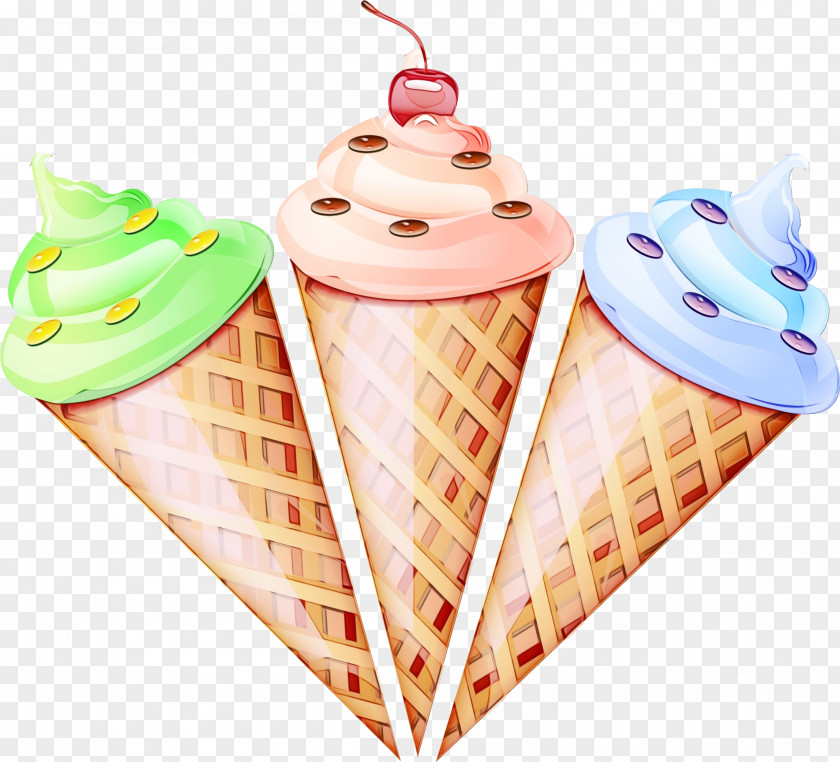 Cuisine Dairy Ice Cream Cones PNG
