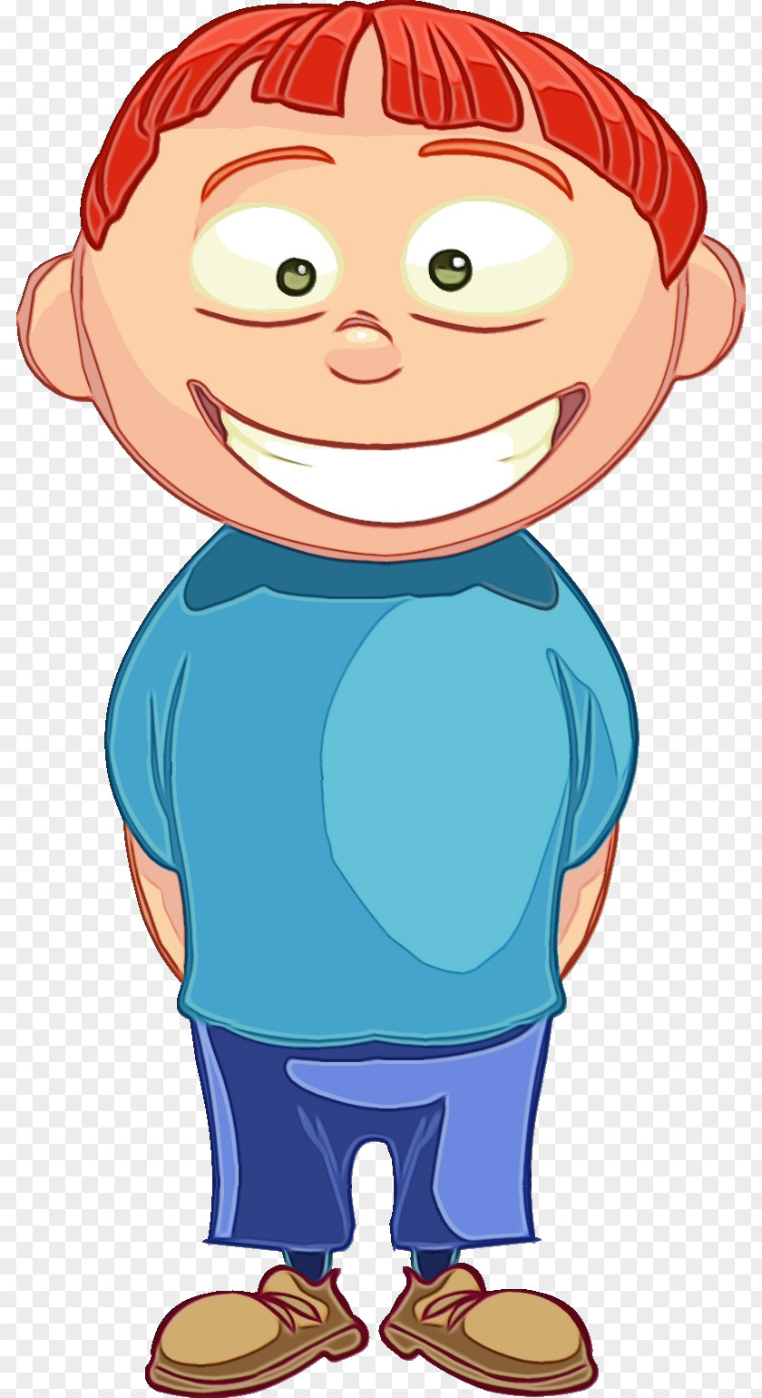 Smile Child Cartoon Clip Art Cheek Nose Male PNG