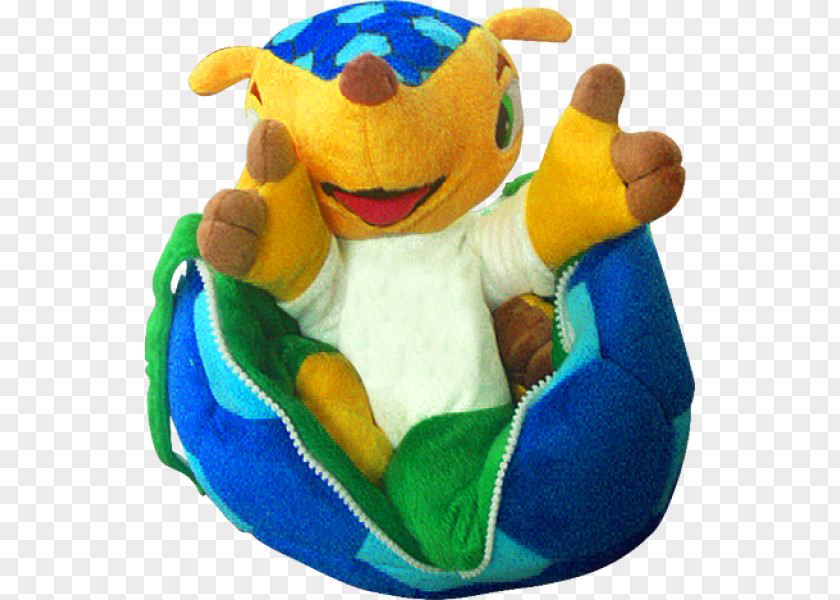 Toy Stuffed Animals & Cuddly Toys 2014 FIFA World Cup Plush Fuleco PNG