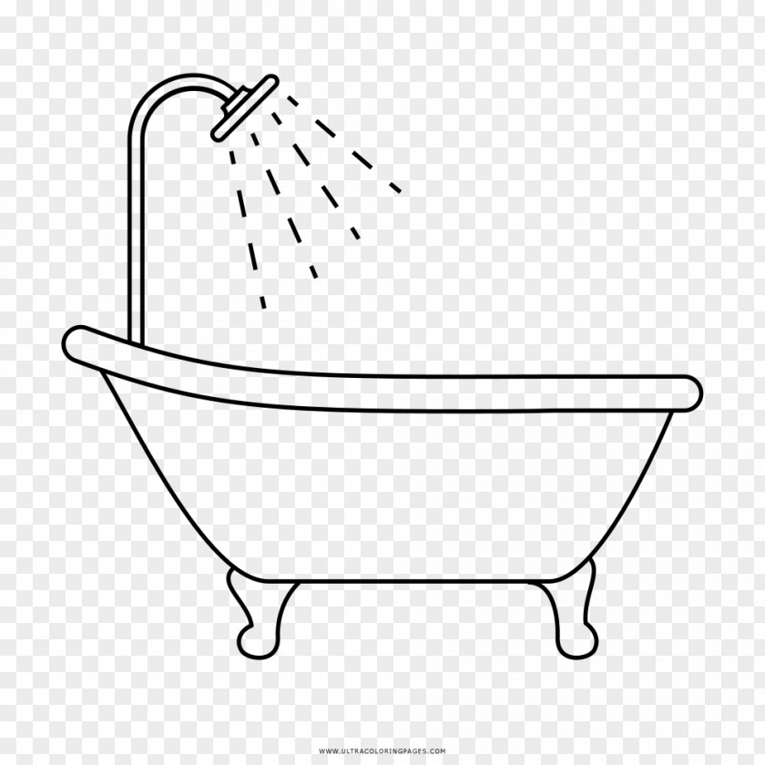 Bathtub Drawing Konketa Hot Tub Bathroom PNG